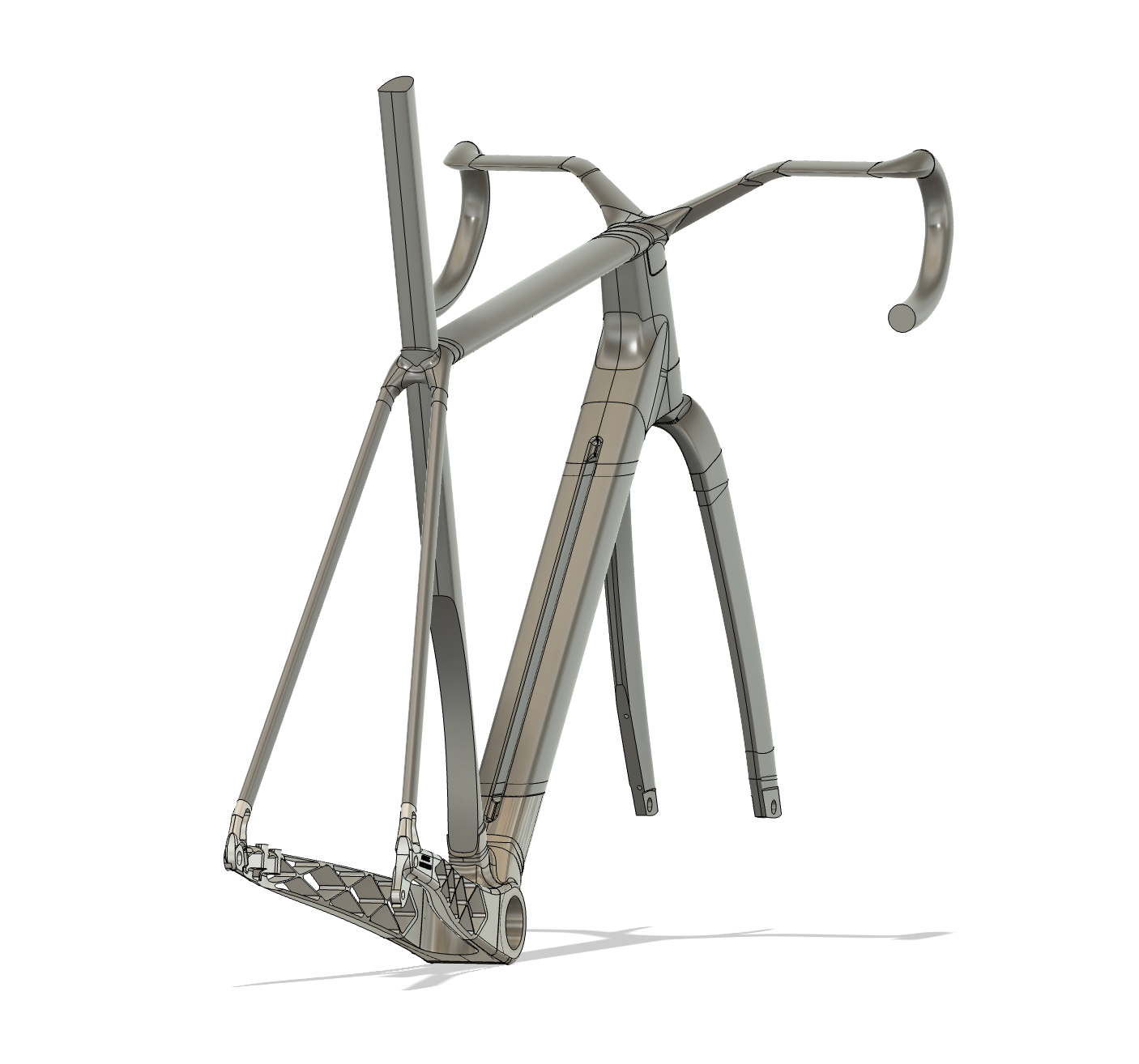 BLING BIKES render — back view